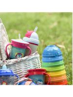 Copo playful glow in the dark planet rosa pink fisher price - bb1129