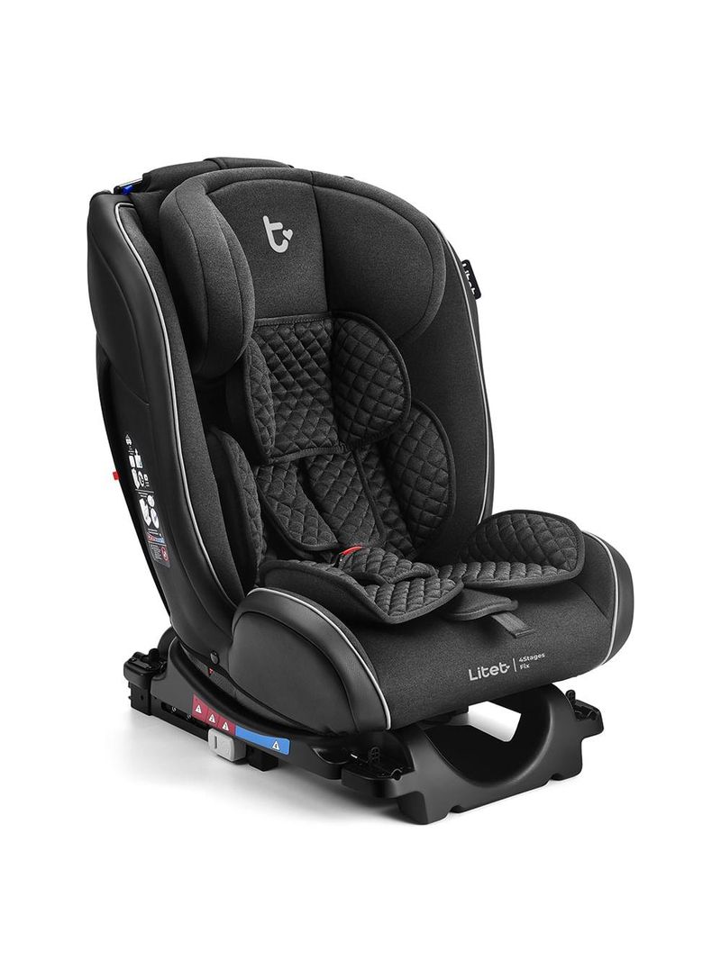 Cadeirinha infantil para carro litet 0-36kgs isofix 4stages - bb339