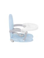 Cadeira de alimentação para bebê multikids até 15kg elevatória azul - bb107