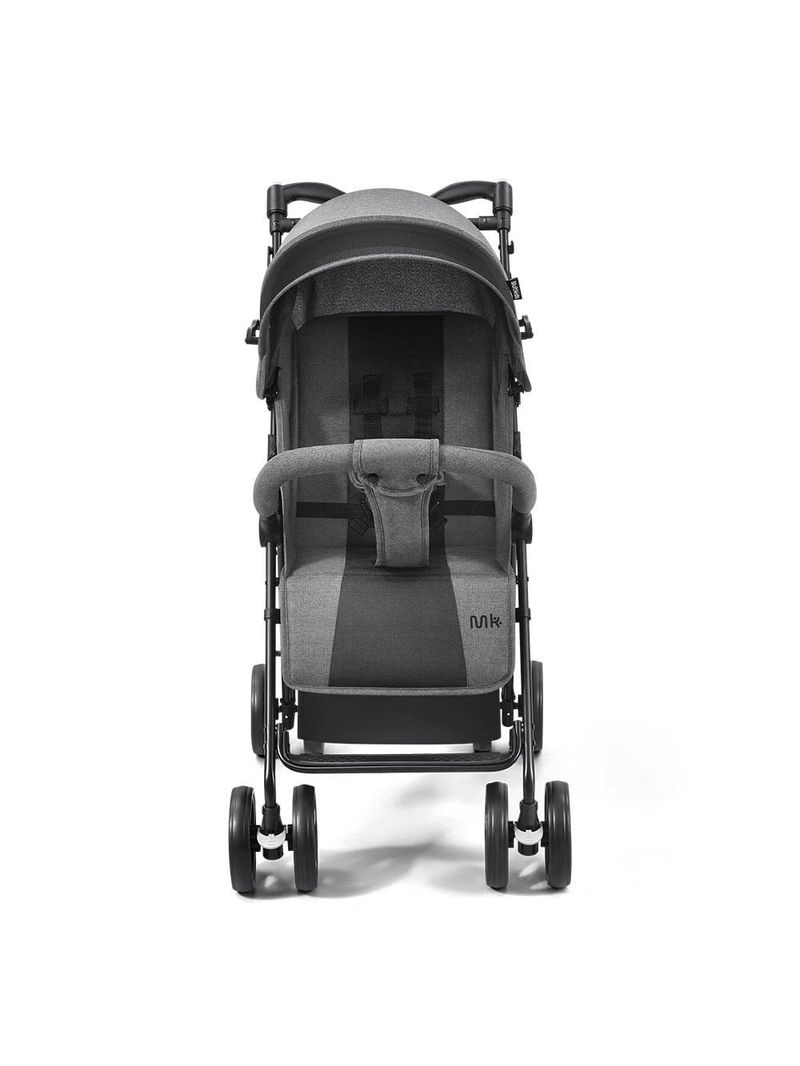 Carrinho passeio flick 0-15kgs preto com cinza multikids baby - bb445