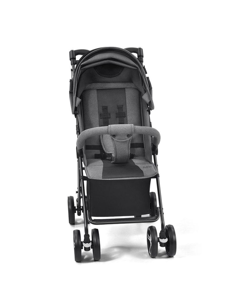 Carrinho passeio flick 0-15kgs preto com cinza multikids baby - bb445