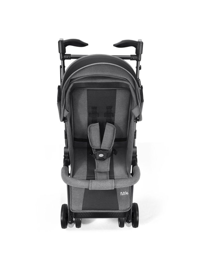 Carrinho passeio flick 0-15kgs preto com cinza multikids baby - bb445
