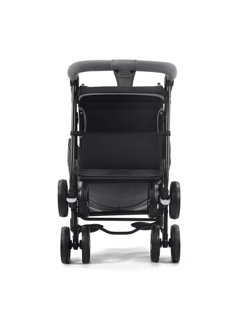 Carrinho passeio flick 0-15kgs preto com cinza multikids baby - bb445