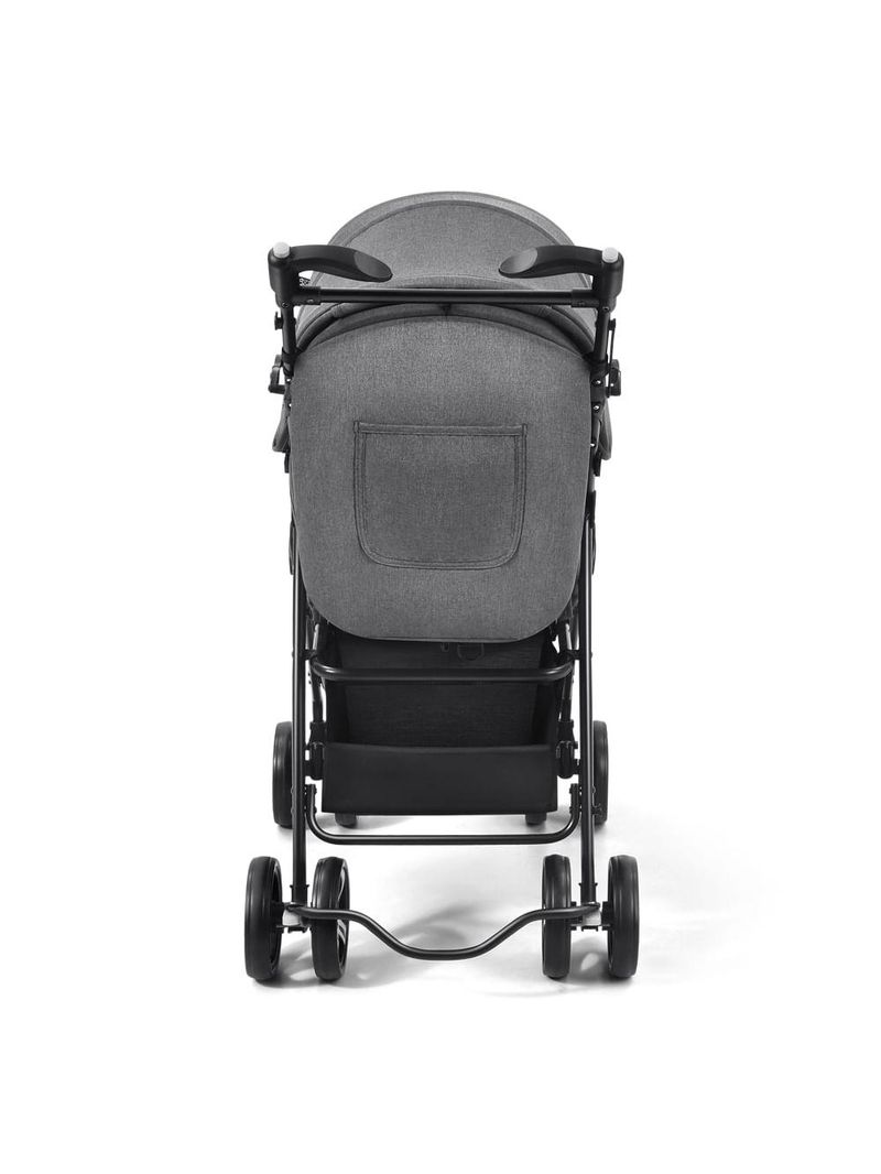 Carrinho passeio flick 0-15kgs preto com cinza multikids baby - bb445