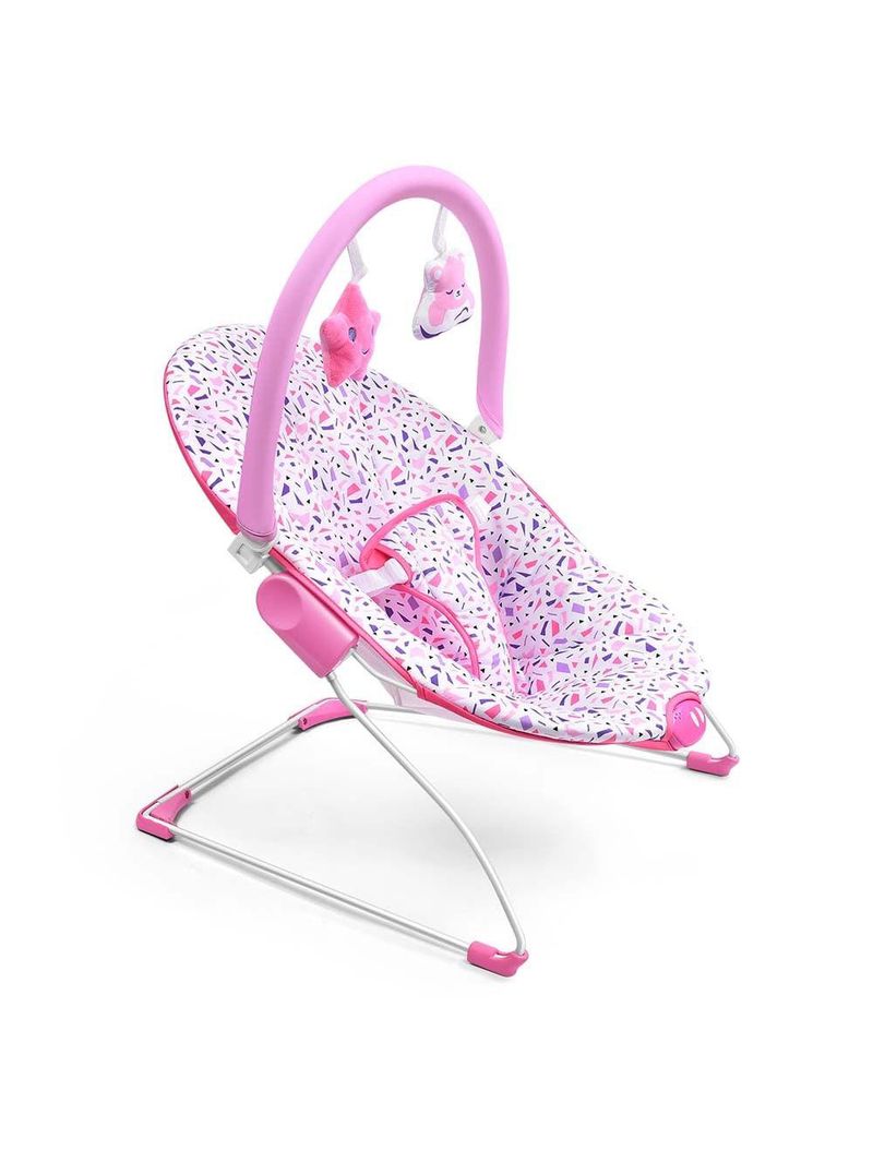 Cadeira de descanso nap time 0-11kgs rosa multikids baby - bb291