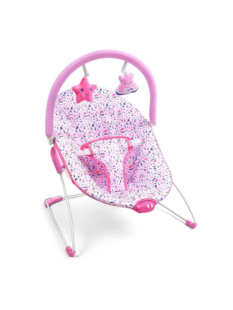Cadeira de descanso nap time 0-11kgs rosa multikids baby - bb291