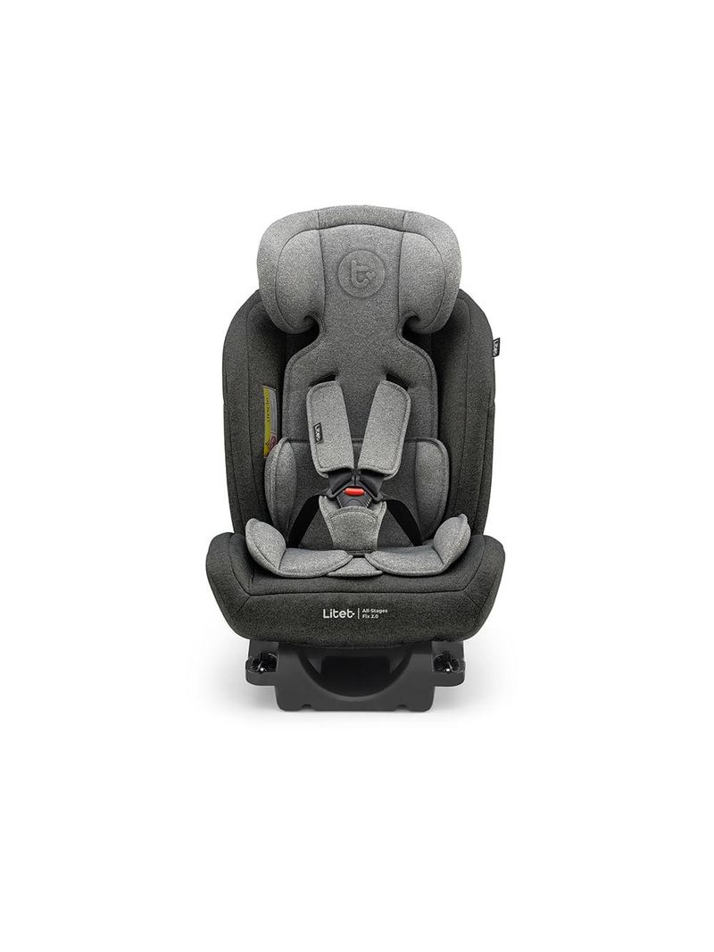 Cadeira para auto 0-36kg isofix all stages fix 20 preto e cinza litet - bb452