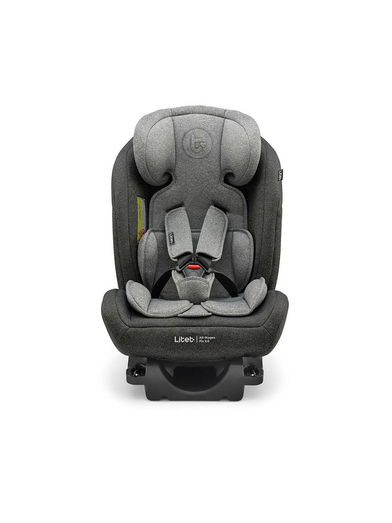 Cadeira para auto 0-36kg isofix all stages fix 20 preto e cinza litet - bb452