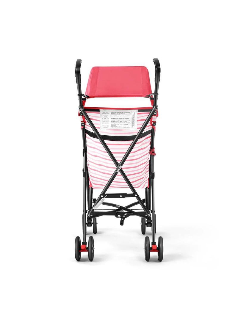 Carrinho guarda-chuva 6m-15 kgs multikids navy rosa - bb493