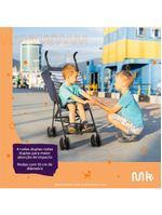 Carrinho guarda-chuva 6m-15 kgs multikids navy rosa - bb493