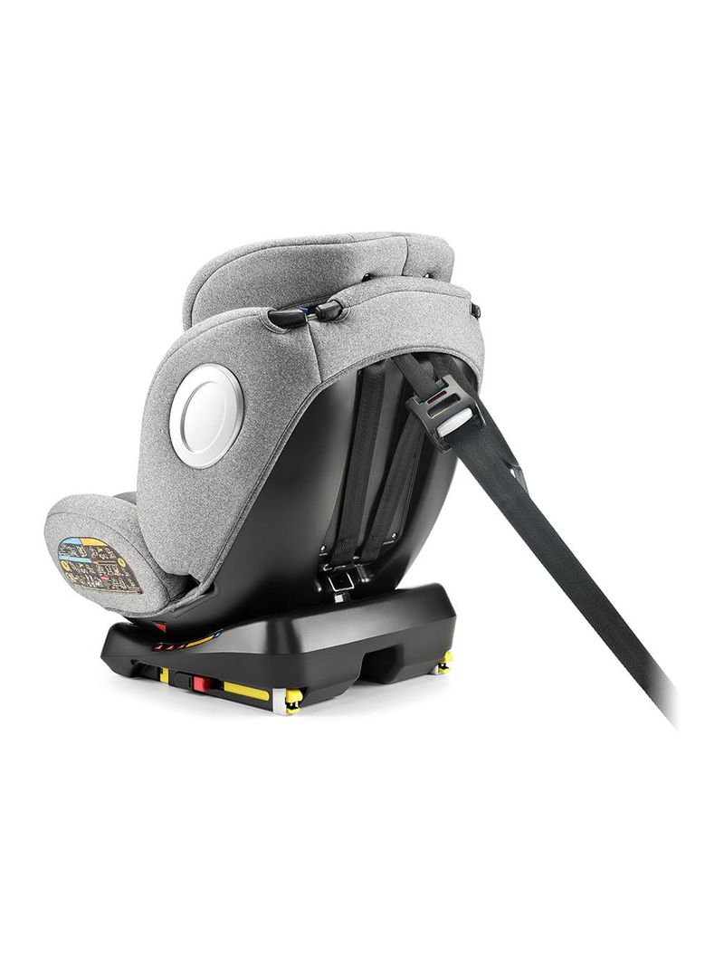 Cadeira para auto 0-36 kgs isofix com rotação snugfix cinza litet - bb454