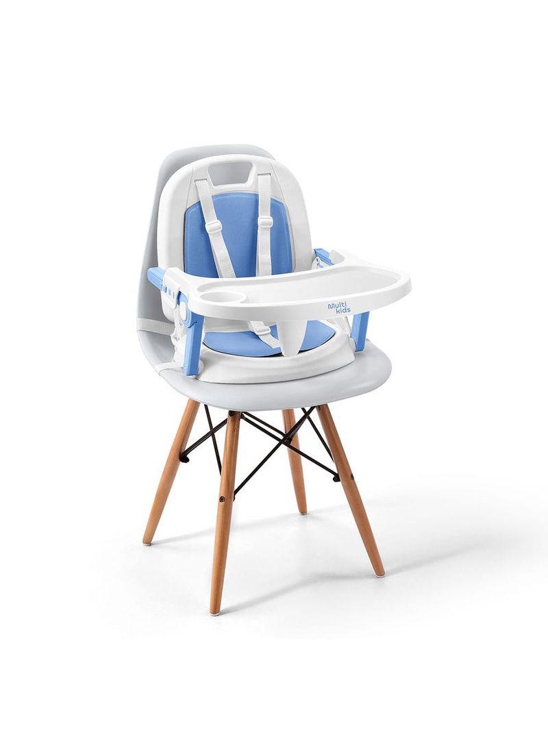 Cadeira de alimentação berry 3 em 1 azul multikids baby - bb323