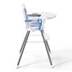 Cadeira de alimentação berry 3 em 1 azul multikids baby - bb323