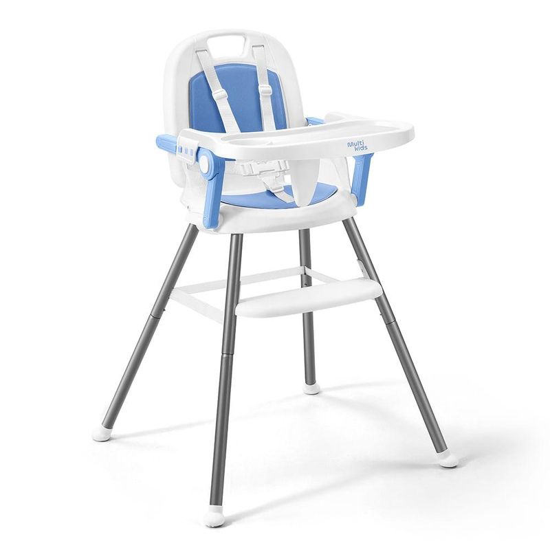 Cadeira de alimentação berry 3 em 1 azul multikids baby - bb323
