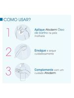 Óleo de banho hidratante bioderma - atoderm