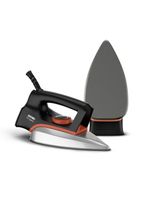 Ferro A Seco Arno Antiaderente 1200W FS31 Preto Com Terracota 220V