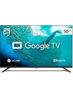 Televisão Smart PUG7019 50 Polegadas 4K Wi Fi Voz Google Preto Bivolt