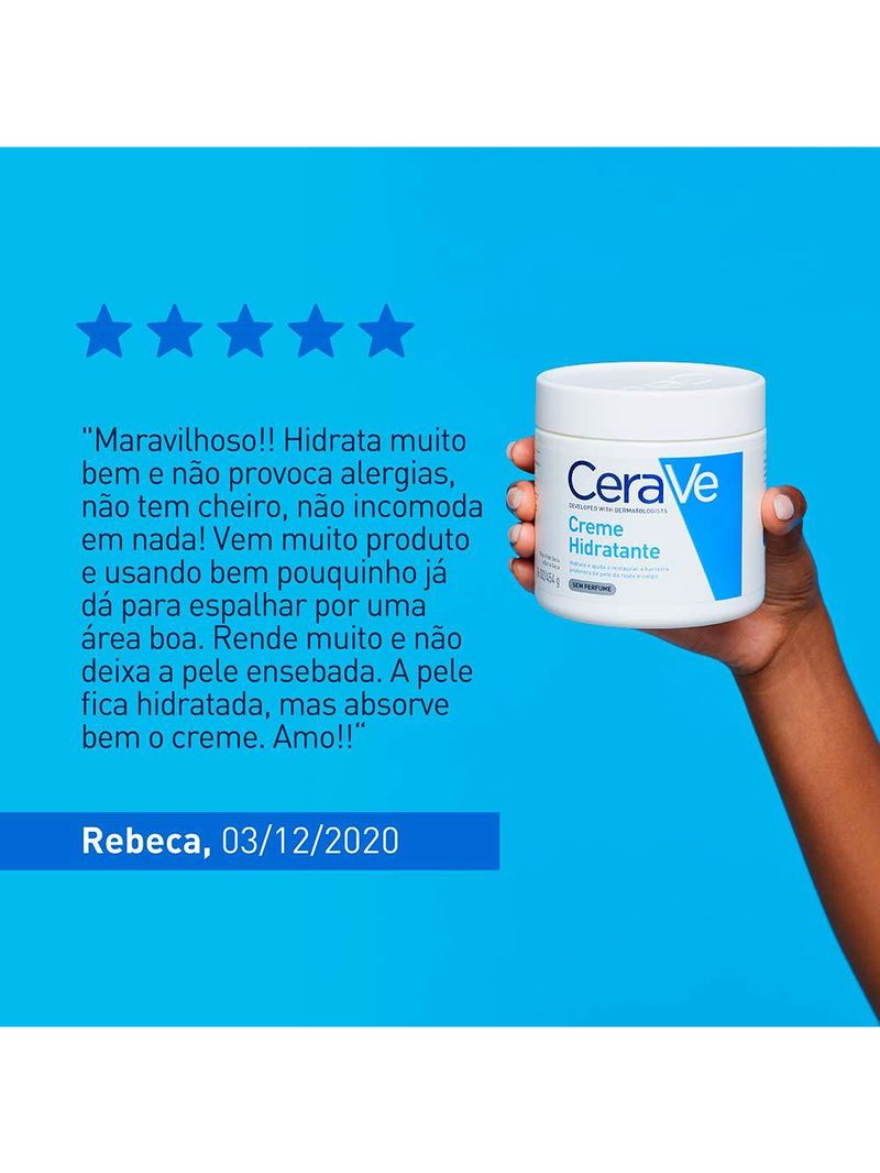 Creme hidratante corporal cerave