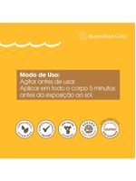 Protetor solar corporal fps 8 australian gold - instant bronzer spray gel