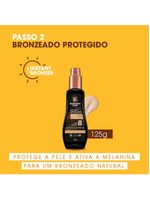 Protetor solar corporal fps 8 australian gold - instant bronzer spray gel