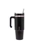 Caneca térmica wolff slimterm dupla parede preta 890ml