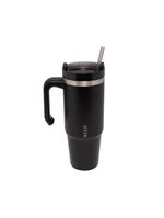 Caneca térmica wolff slimterm dupla parede preta 890ml
