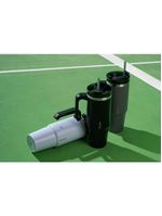 Caneca térmica wolff slimterm dupla parede preta 890ml