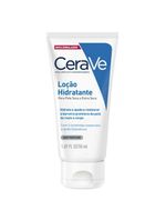 Loção hidratante corporal cerave para pele seca com Ácido hialurônico e ceramidas