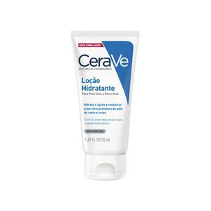 Loção hidratante corporal cerave para pele seca com Ácido hialurônico e ceramidas