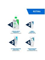 Loção hidratante corporal cerave para pele seca com Ácido hialurônico e ceramidas