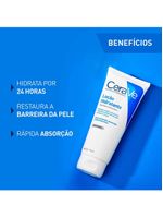 Loção hidratante corporal cerave para pele seca com Ácido hialurônico e ceramidas