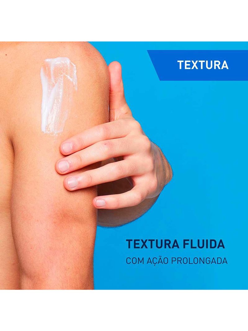 Loção hidratante corporal cerave para pele seca com Ácido hialurônico e ceramidas