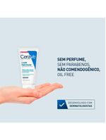 Loção hidratante corporal cerave para pele seca com Ácido hialurônico e ceramidas