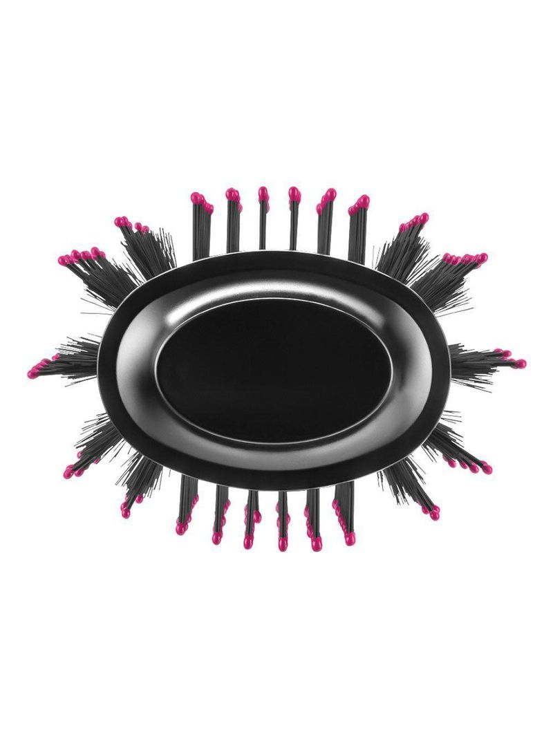 Escova Oval Easy Pink Taiff Preto E Pink 110V