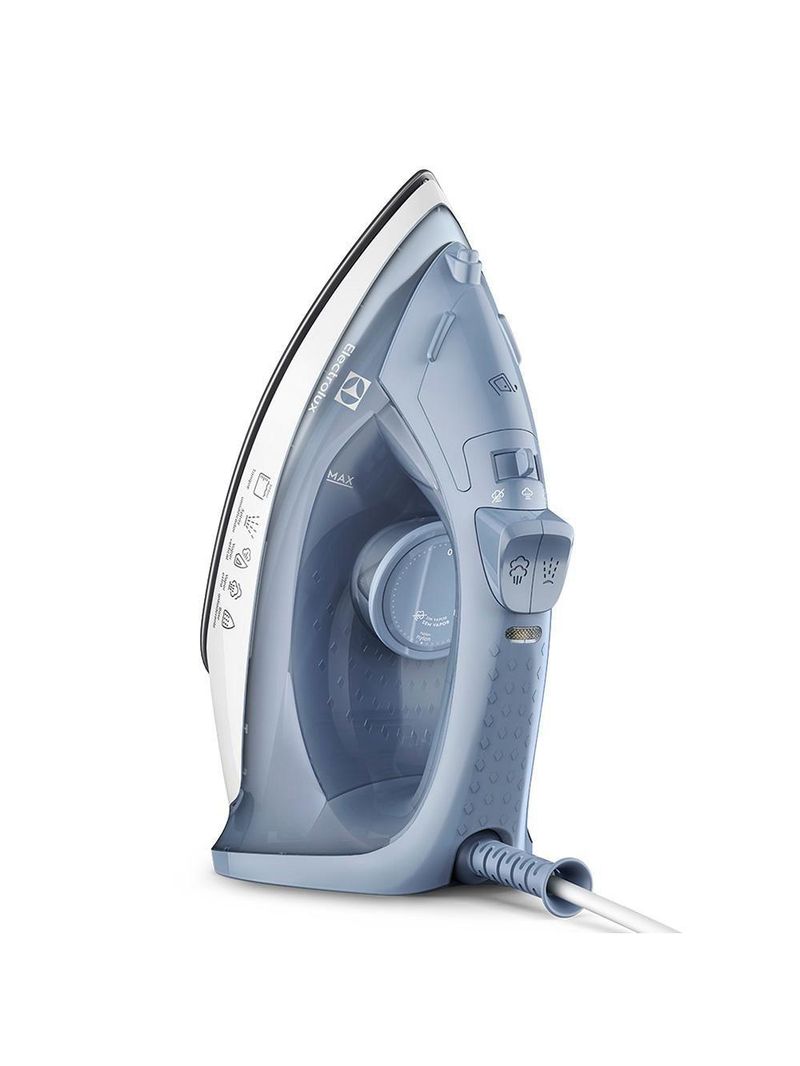 Ferro De Passar A Vapor Electrolux Esi10 C/ Spray Azul 127V