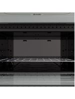 Fogão Mueller Titânio 5 Bocas Com Mesa De Vidro Mfv5bb