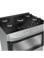 Fogão Mueller Titânio 5 Bocas Com Mesa De Vidro Mfv5bb