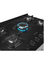 Fogão Mueller Titânio 5 Bocas Com Mesa De Vidro Mfv5bb