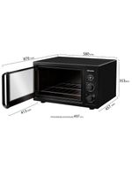 Forno Elétrico De Bancada Mueller 50L Com Grill 220V