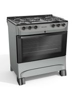 Fogão Mueller Titânio 5B Com Mesa Esmaltada Mfi5bc