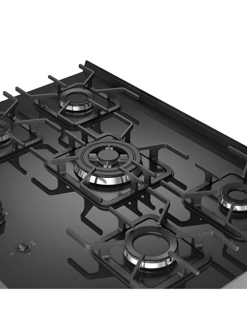 Fogão Mueller 5 Bocas Decorato Vetro Inox Com Mesa De Vidro Inox Bivolt