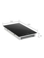 Cooktop Mueller 2 Bocas de Indução Painel Touch 220V