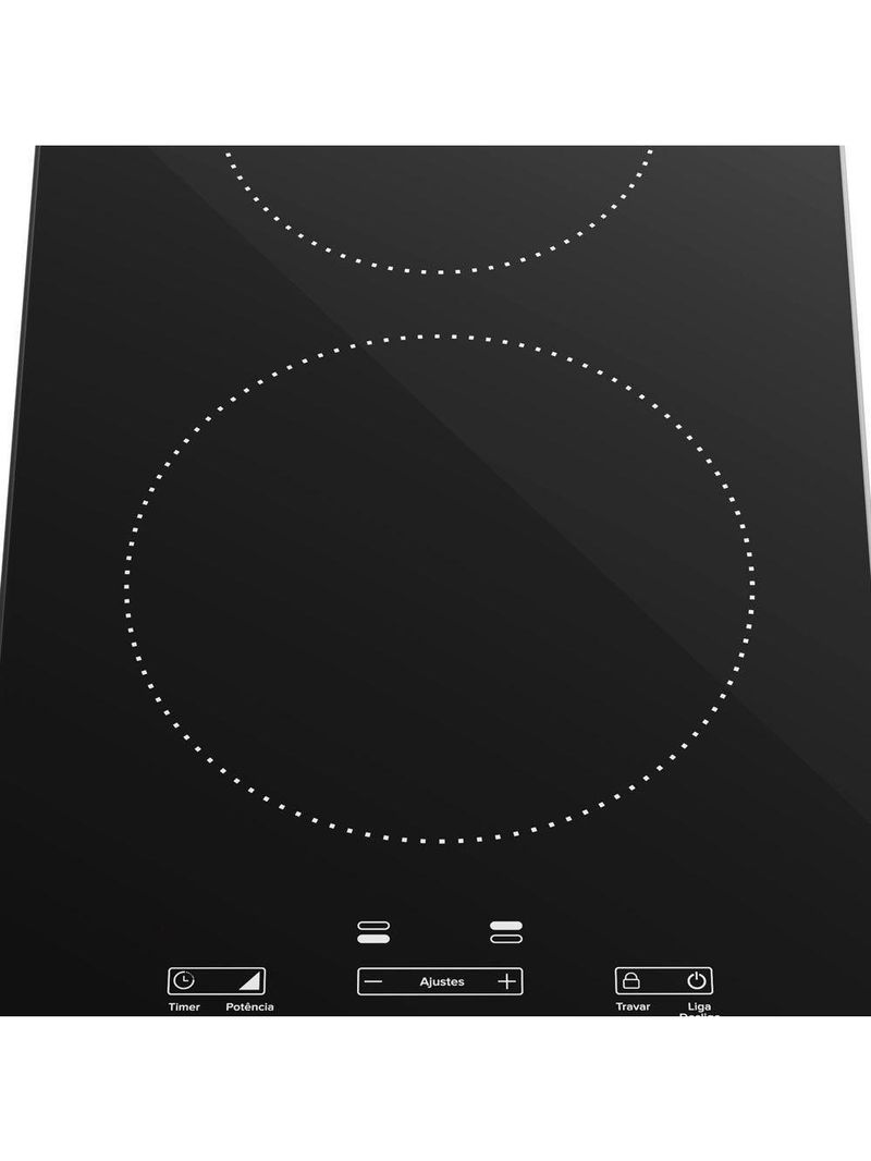 Cooktop Mueller 2 Bocas de Indução Painel Touch 220V