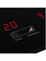 Cooktop Mueller 2 Bocas de Indução Painel Touch 220V