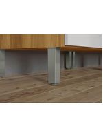 Cozinha Modulada Completa Burguesa Premium 7 Peças 33 Aéreos + 3 Balcões + 1 Paneleiro C6p58 Freijó Grafite