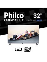Smart TV 32” Philco Android TV Led HDR10 P32SAA Bivolt