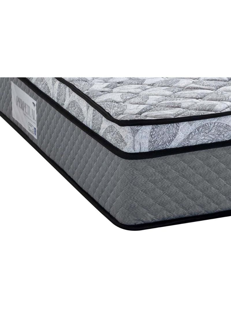 Colchão King Espuma Compact AG 65 / Perpetual Bordado Double Side D60 (193x203x25) - Herval