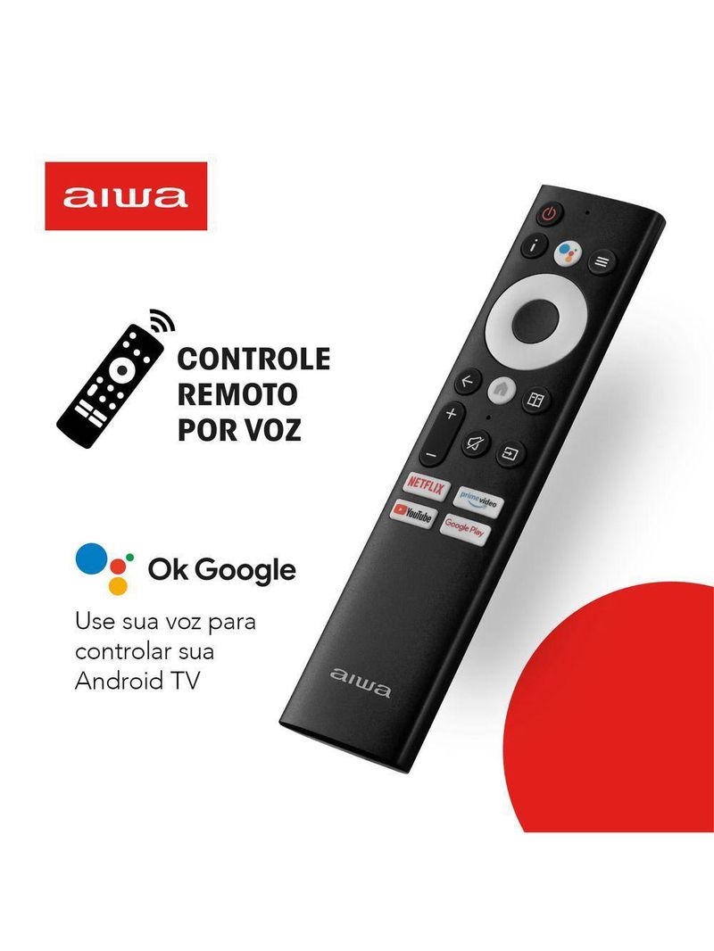 Smart Tv Aiwa 55 Android, 4k, Dolby Vision & Atmos - Aws-tv-55-bl-01 Biv