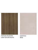 Conjunto Sala de Jantar Luana Mesa 4 Cadeiras Madesa