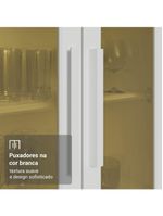 Armário De Cozinha Completa 100% Mdf 300 Cm Smart Madesa 04 Branco